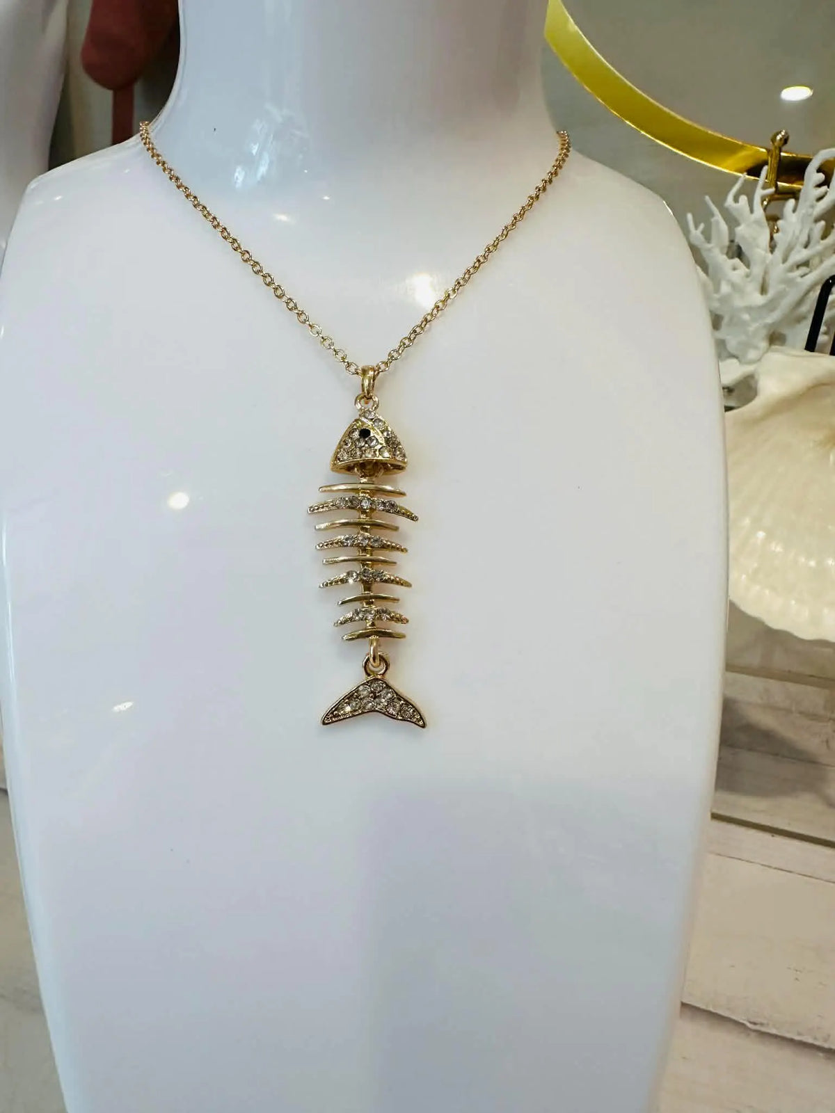 Fishbone Necklace