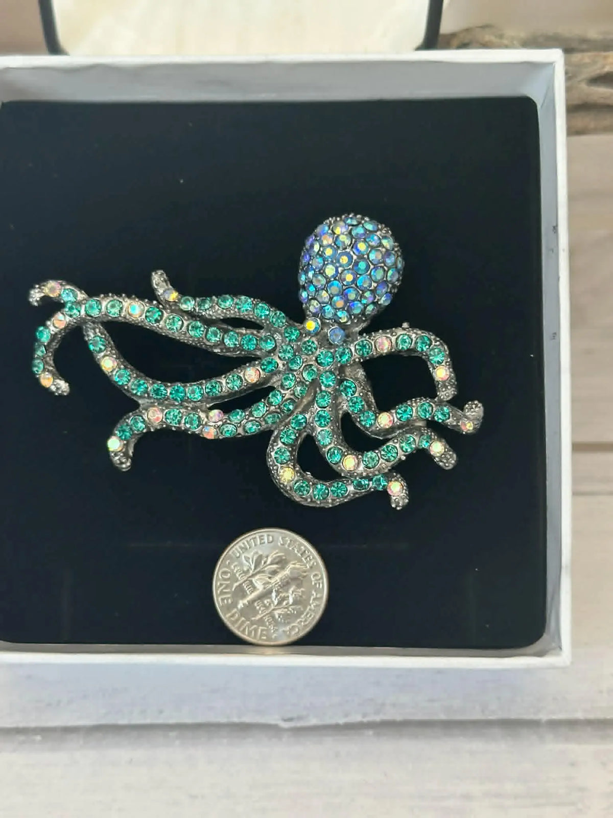 Octopus Brooch
