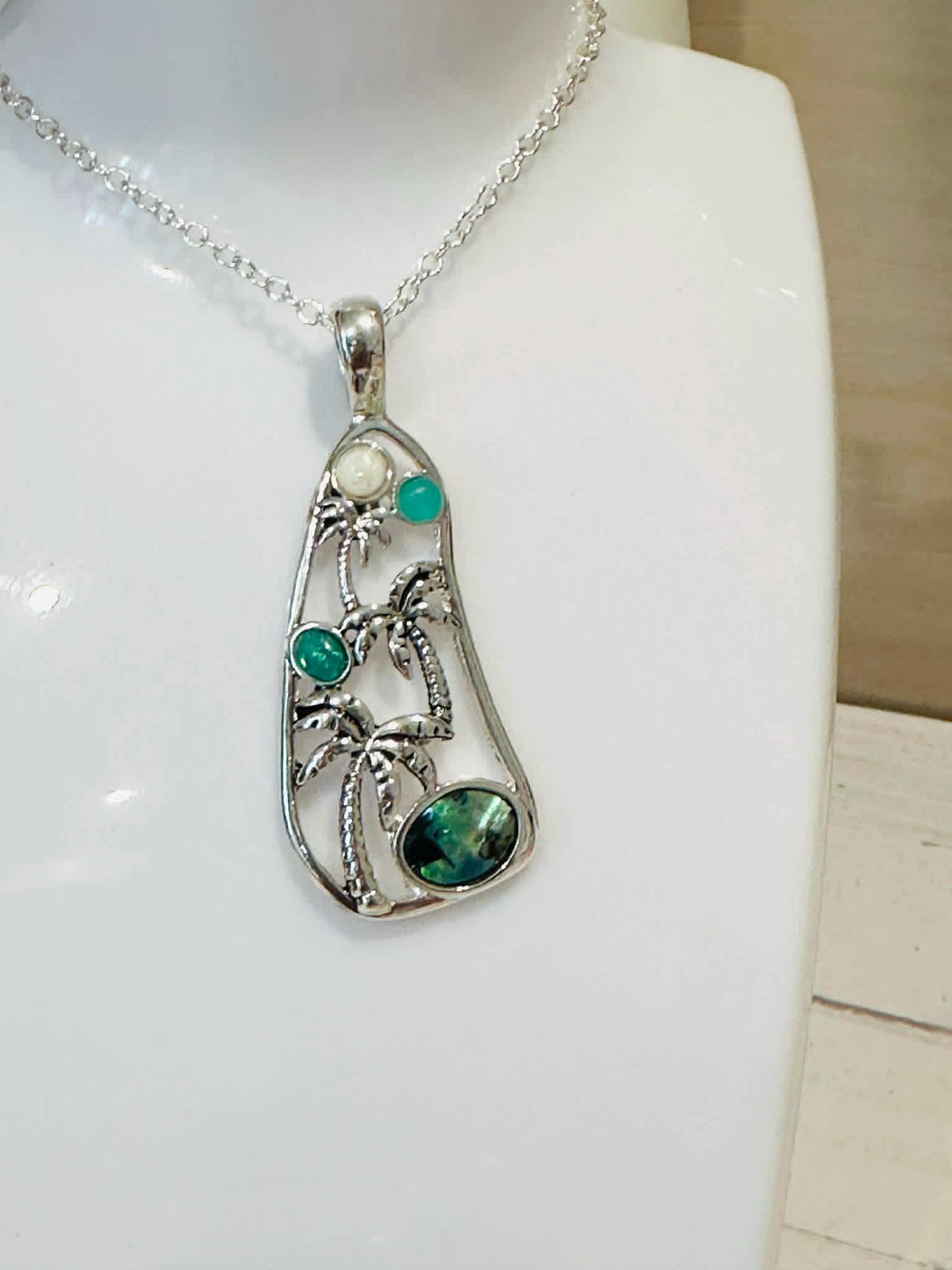 Palm Tree Necklace