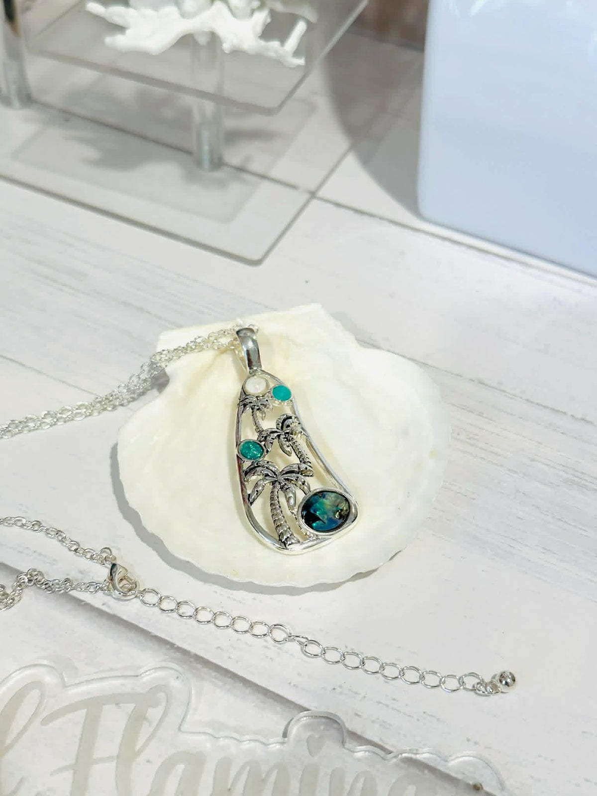 Palm Tree Necklace