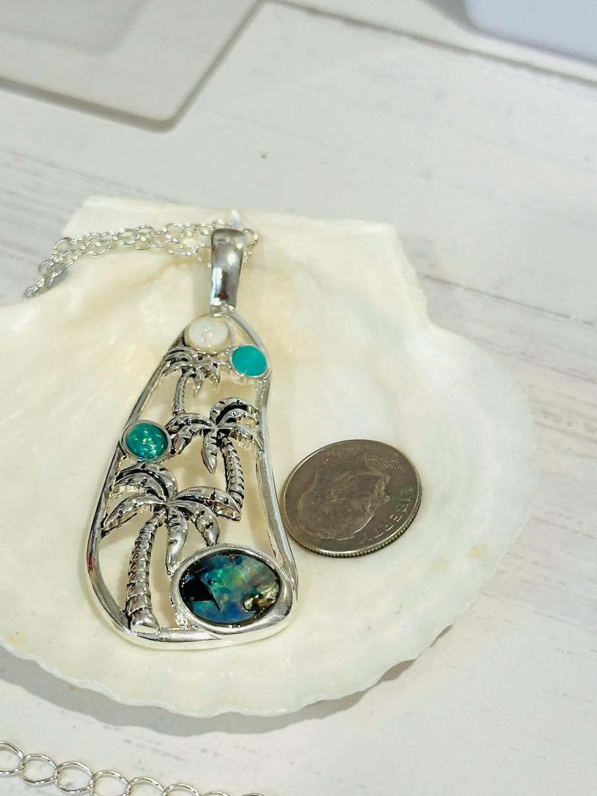 Palm Tree Necklace