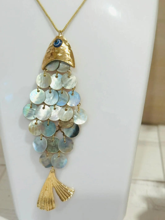 Large Fish Necklace