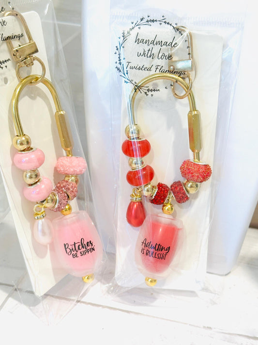 Wine Theme Carabiners