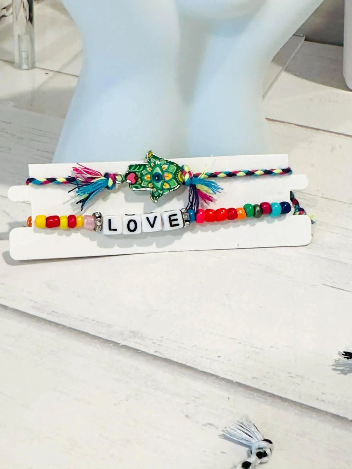 Hamsa Woven Love String Bracelet