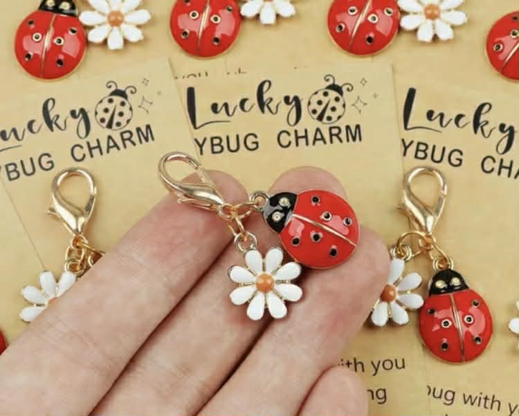 Lucky Ladybug Charm Cards