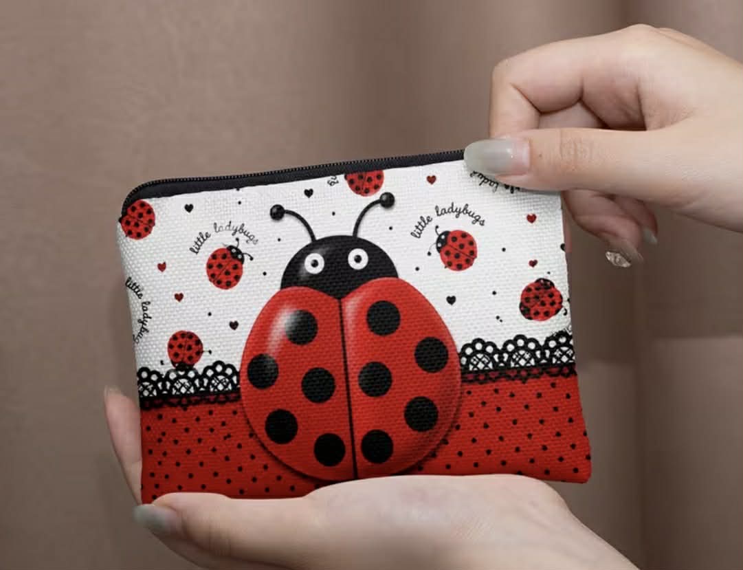 Ladybug Coin Purse