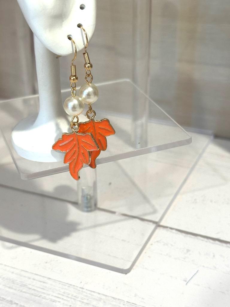 Fall Leaf Earrings