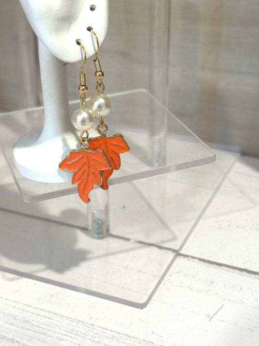 Fall Leaf Earrings