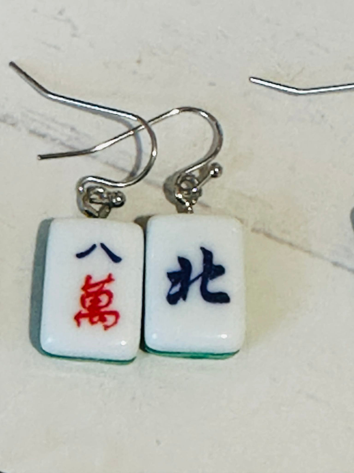Mahjong Earrings