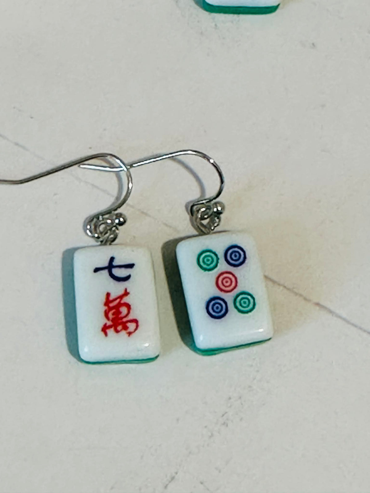 Mahjong Earrings