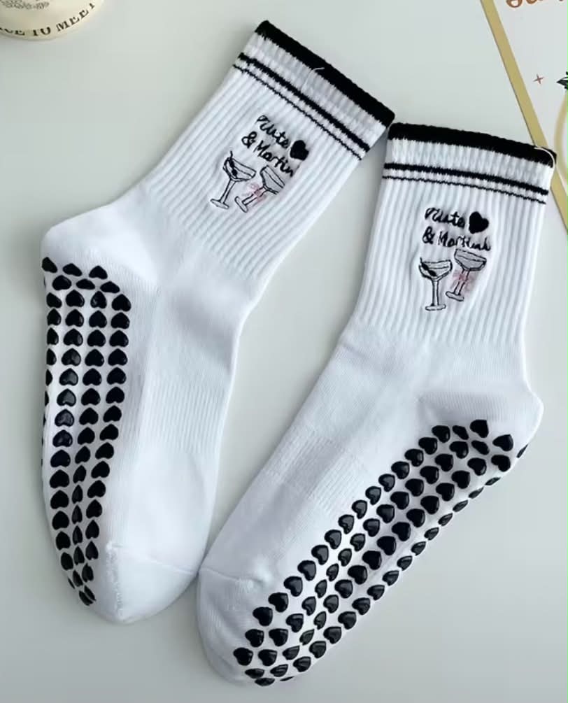 Pilates & Martini Socks
