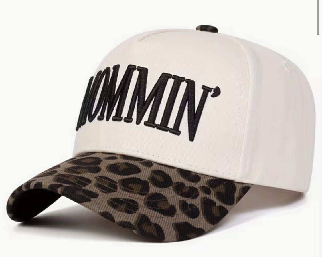 Mommin' Leopard Ball Cap