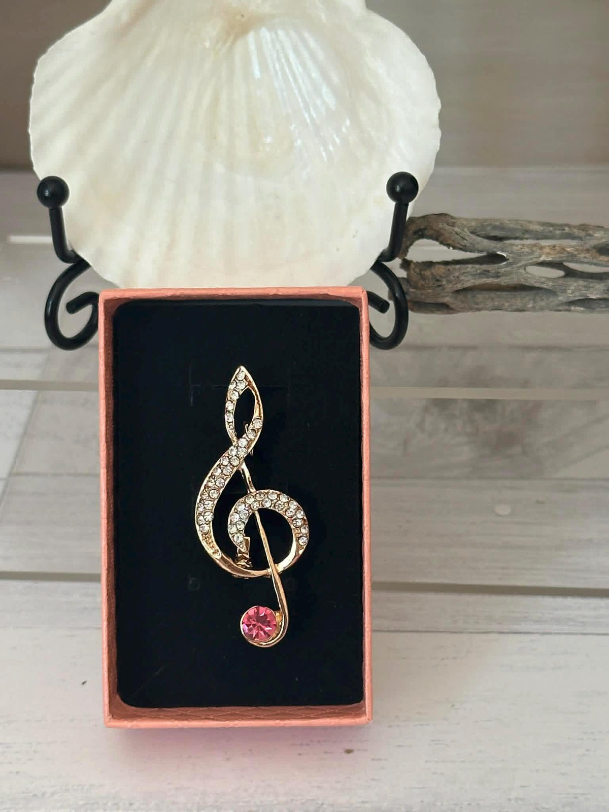 Music Note Brooch