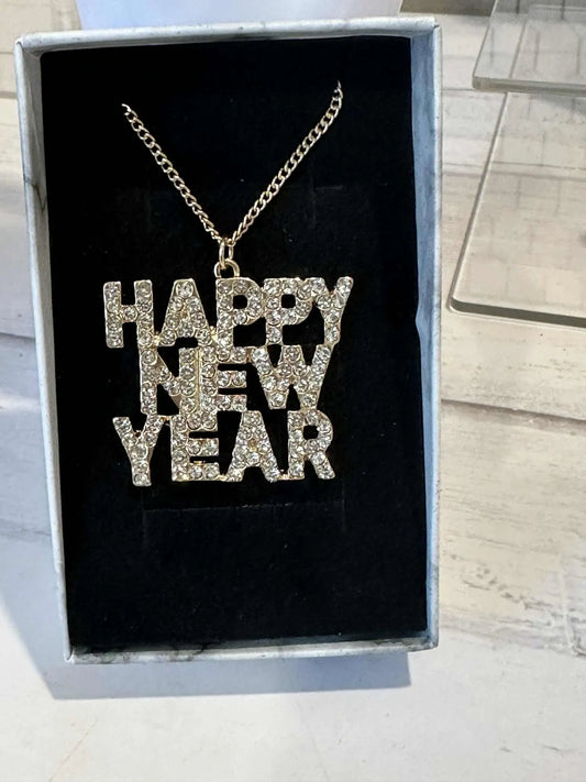 Happy New Year Necklace