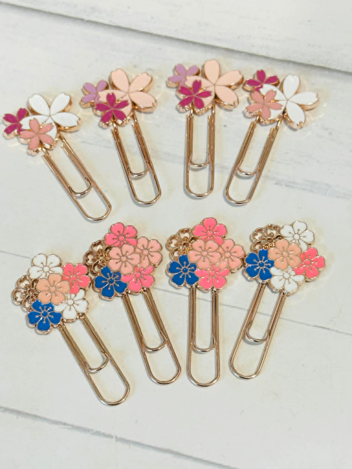 Flower Paper Clips