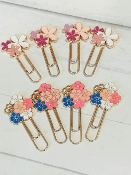 Flower Paper Clips