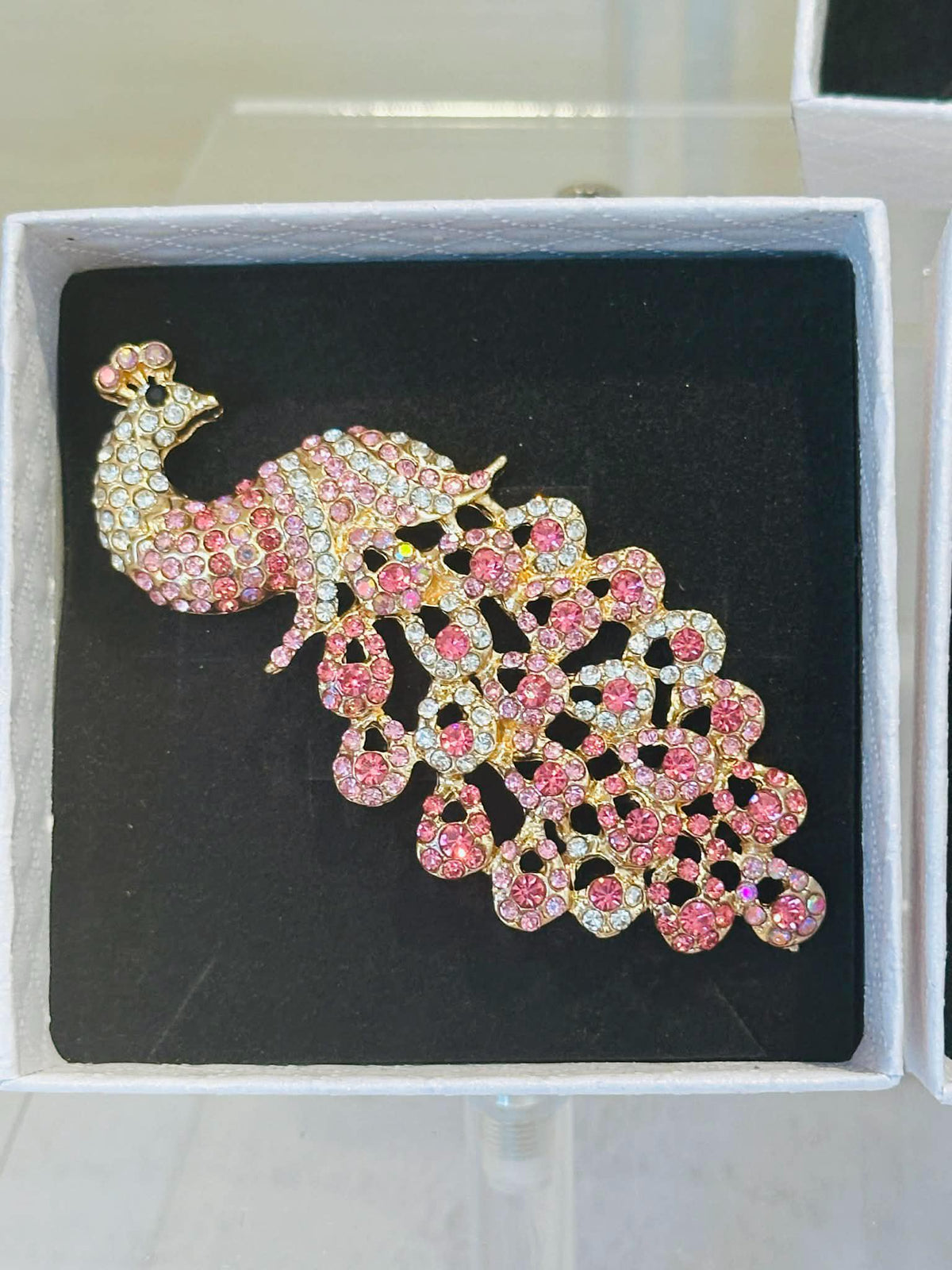 Peacock Brooch