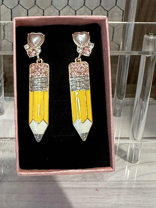 Pencil Earrings
