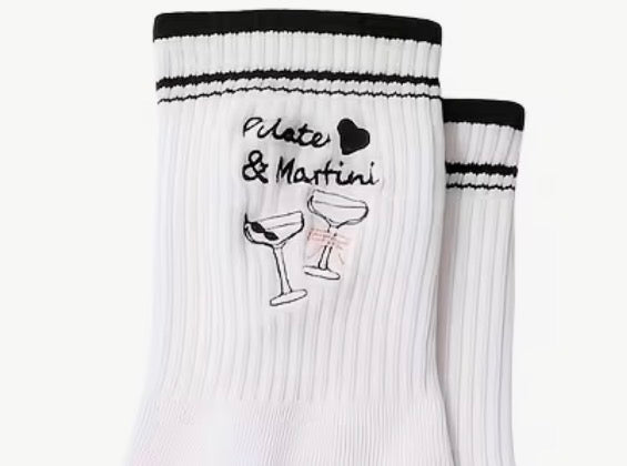 Pilates & Martini Socks