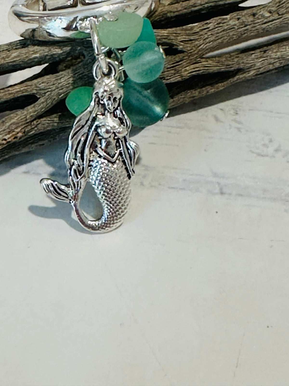 Seaglass Stretch Rings