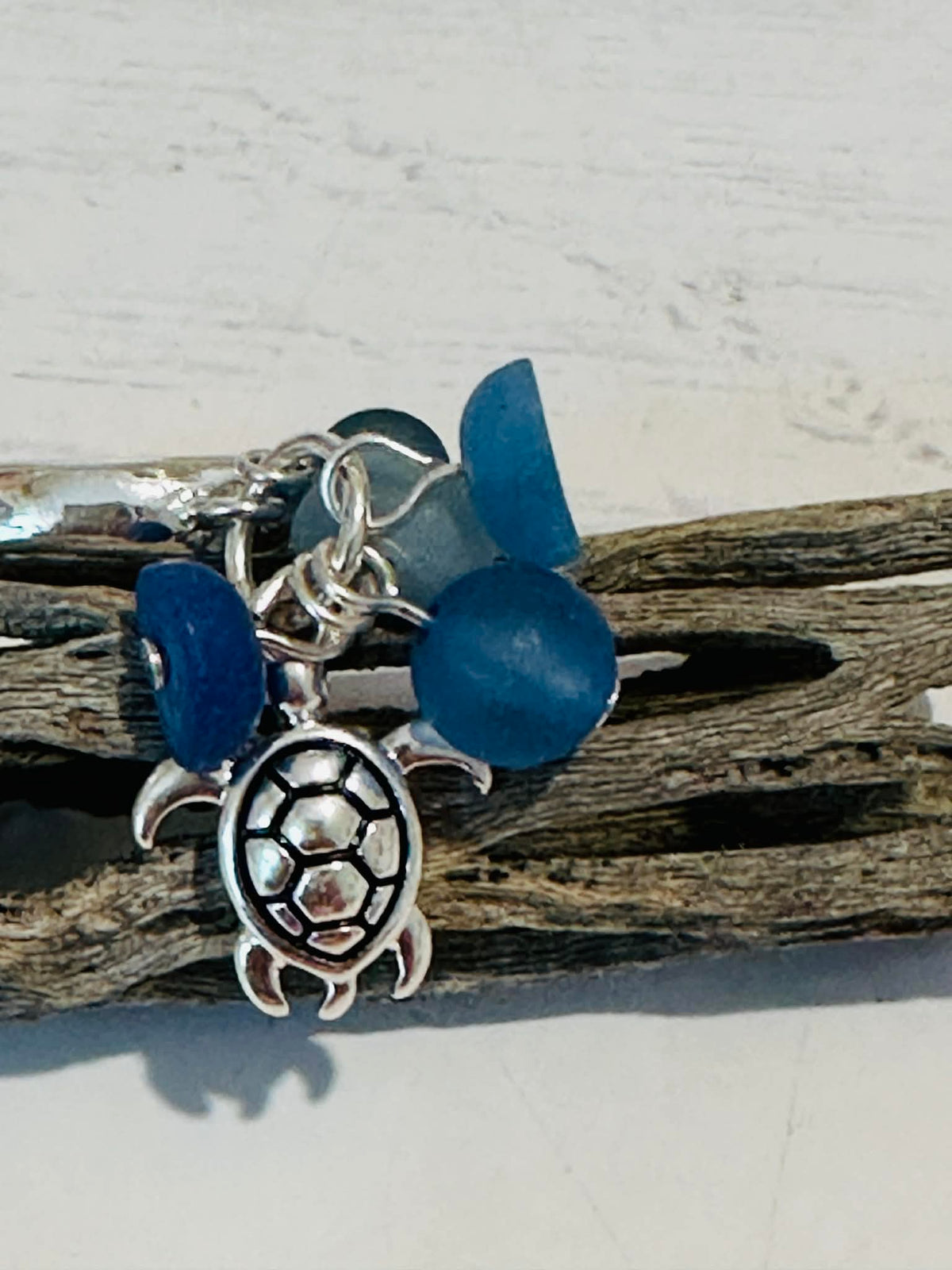 Seaglass Stretch Rings
