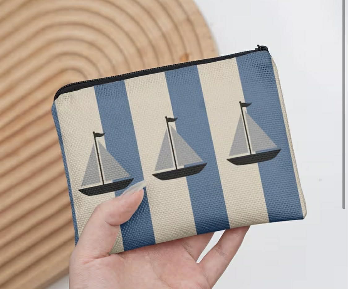 Sailboat Coin Purse