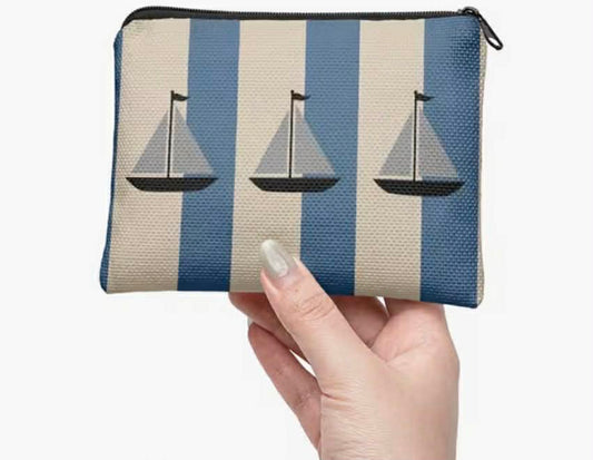 Sailboat Coin Purse