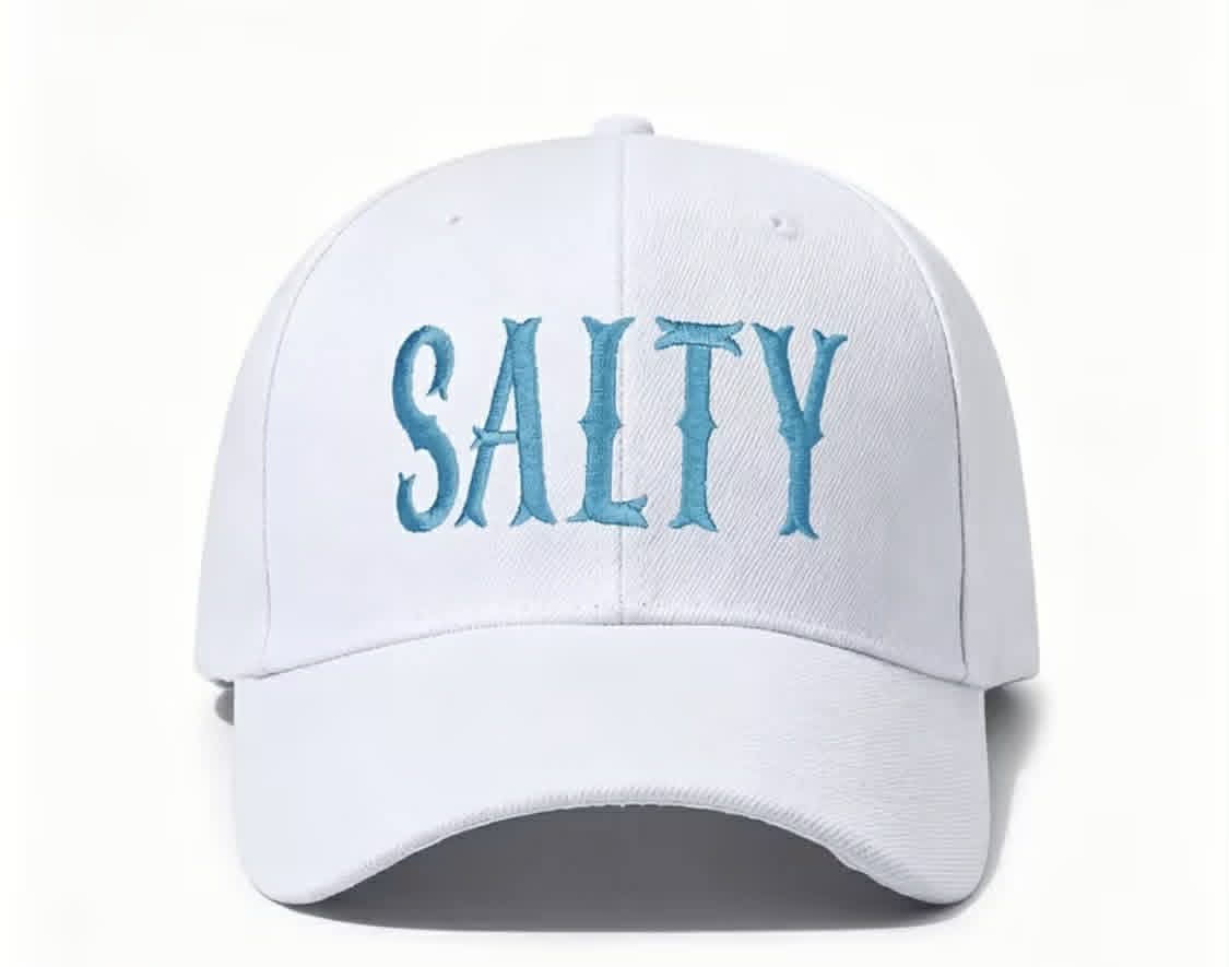 Salty Embroidered Baseball Hat