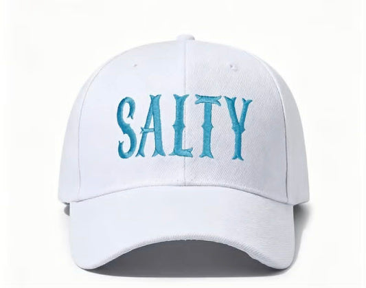 Salty Embroidered Baseball Hat