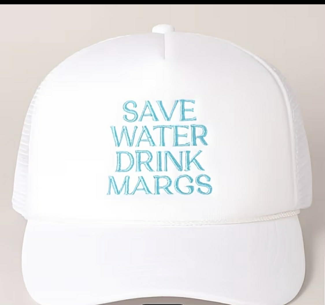 Save Water Drink Margs Baseball Cap