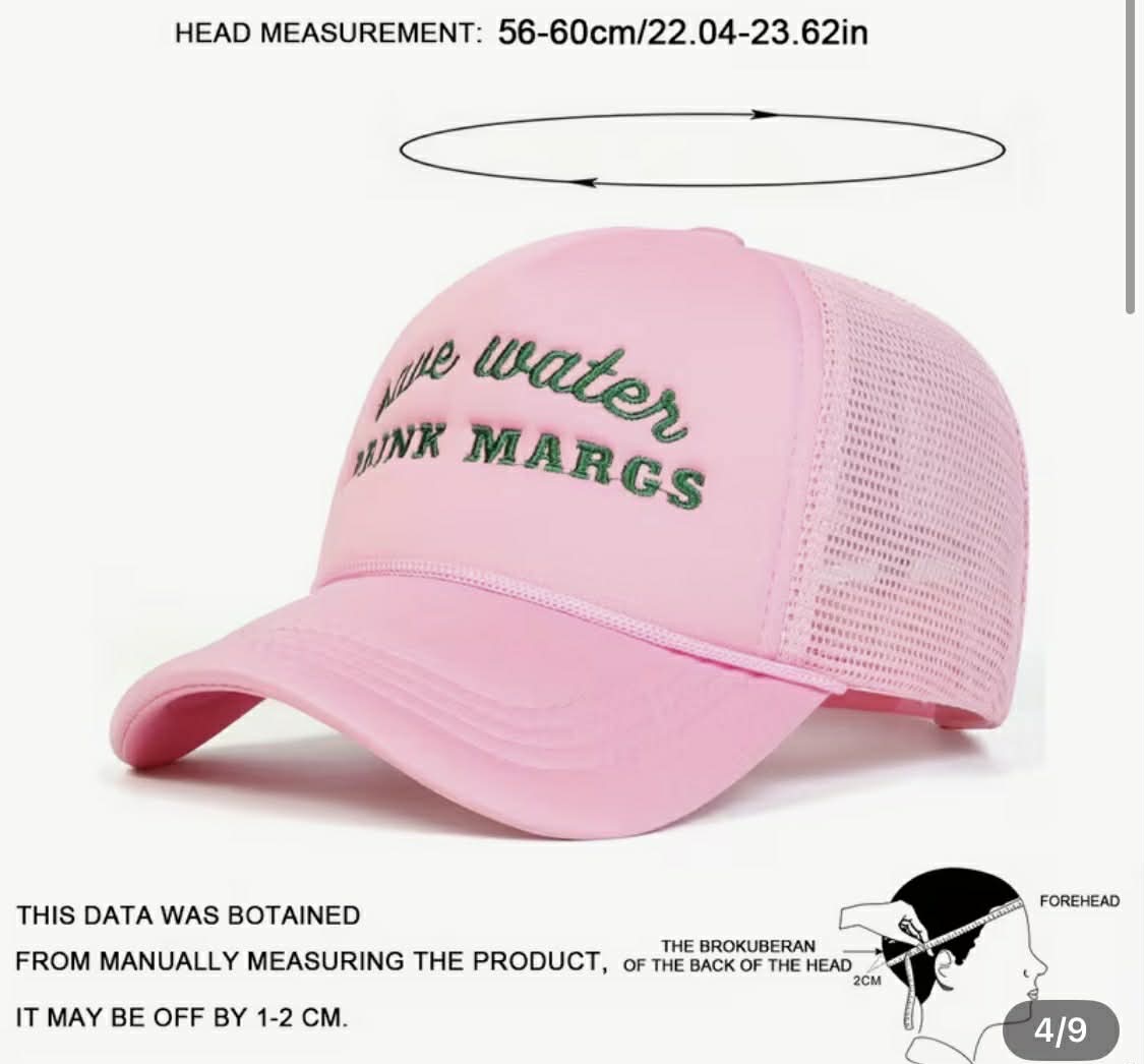 Save Water Drink Margs Baseball Cap