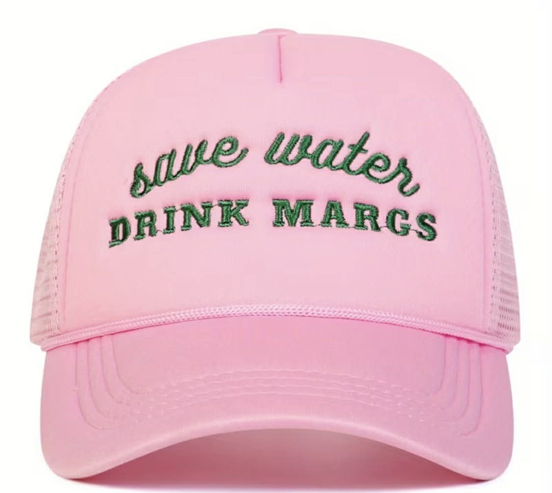 Save Water Drink Margs Baseball Cap