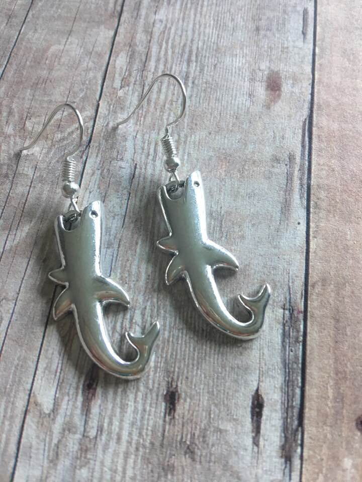 Shark Earrings