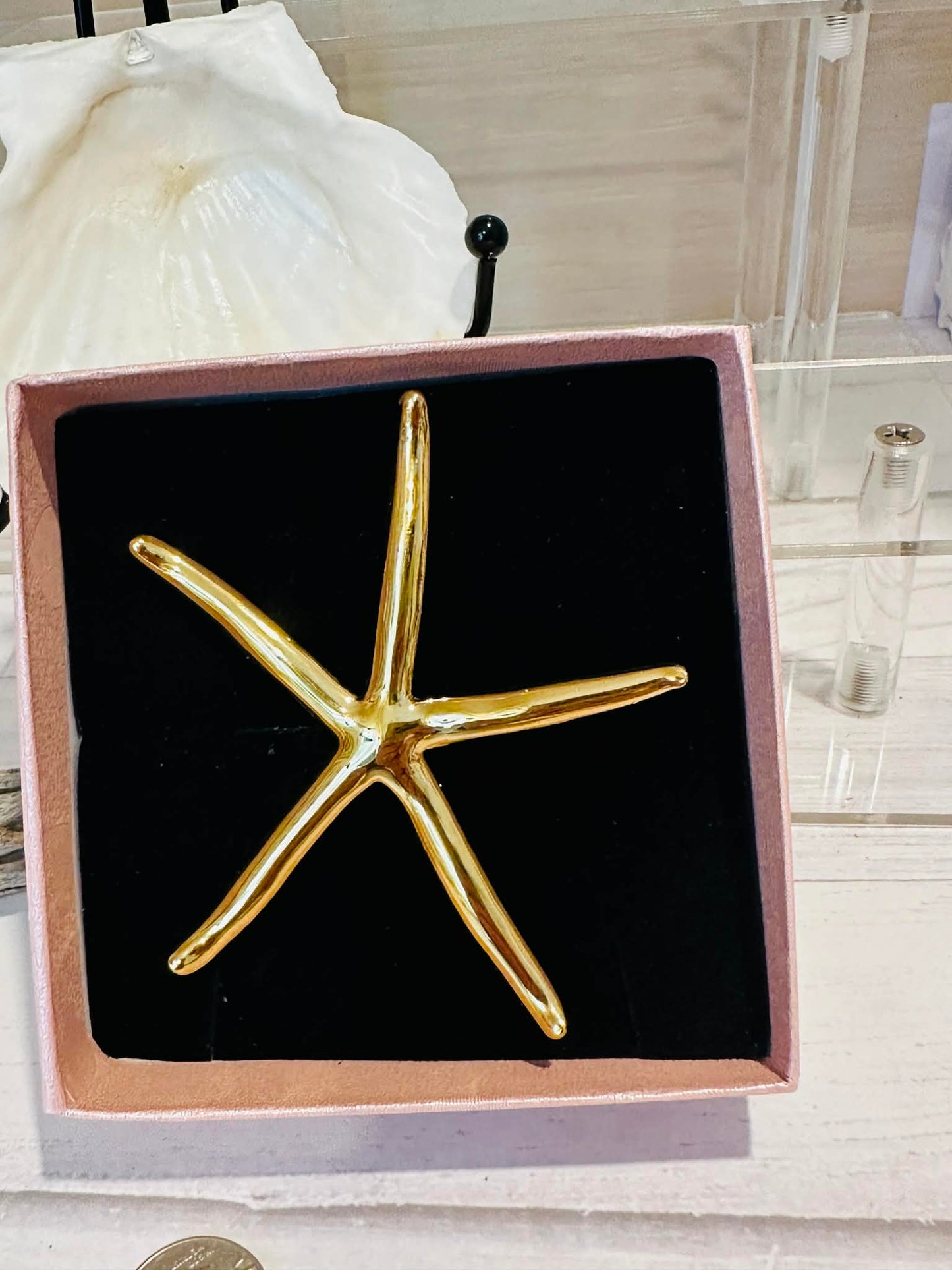 Starfish Brooch