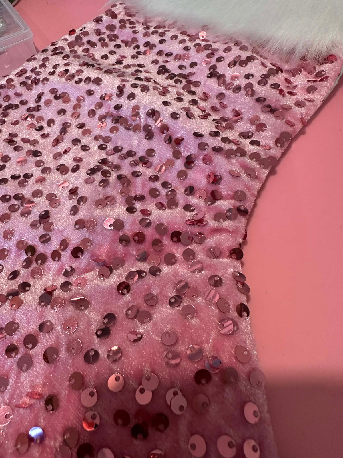 Sequin Christmas Stocking