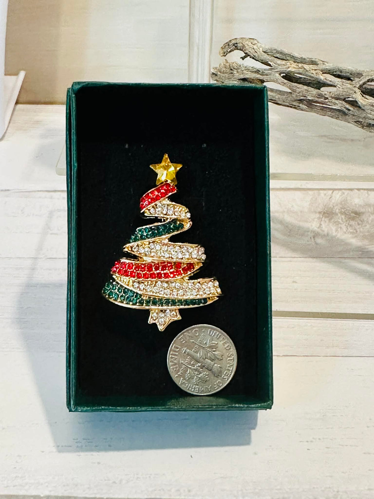 Christmas Tree Brooch