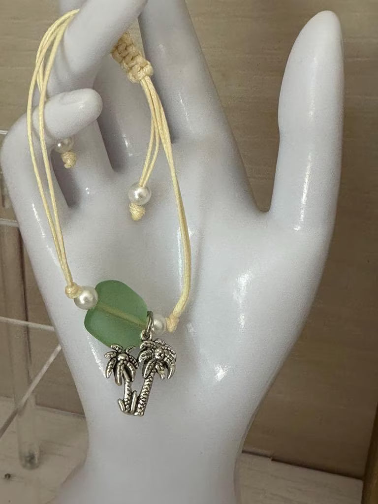 Seaglass Cord Bracelets